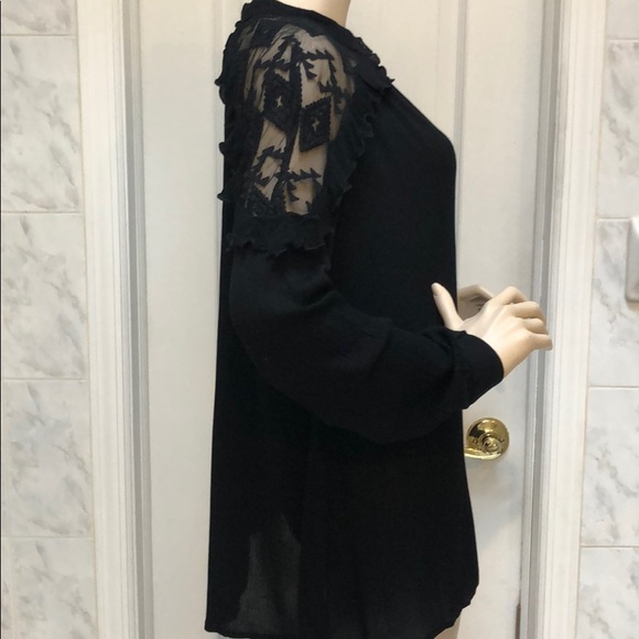 BLACK TUNIC TOP - Picture 6 of 8